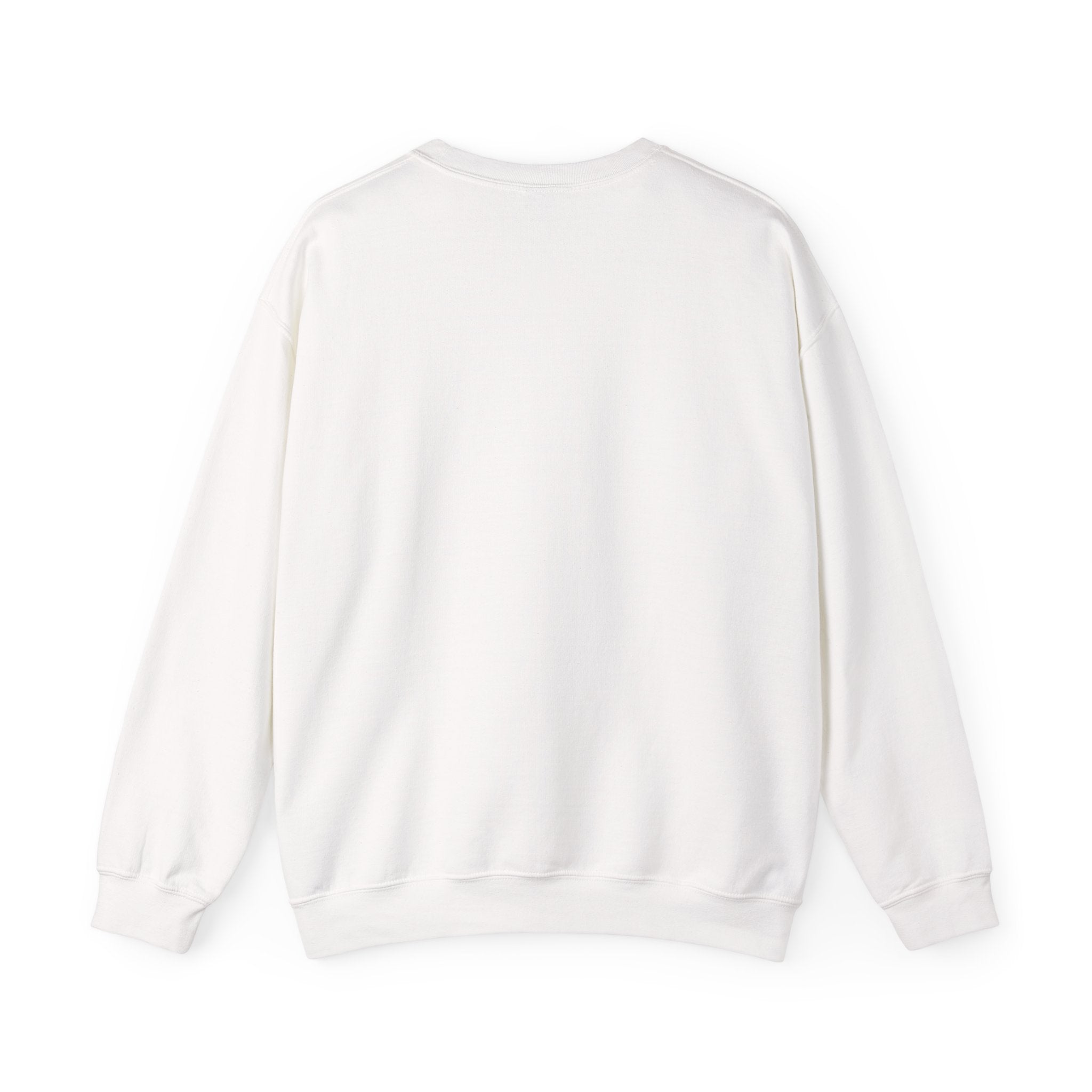 Crewneck Sweatshirt — "But First, God" Retro Script Christian Faith Pullover